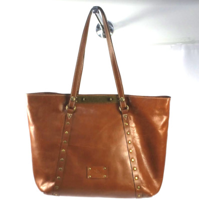 Patricia Nash Leather Tote Benvenuto Tan