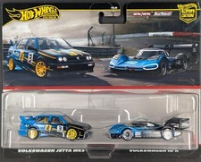 Hot Wheels Premium # VW Volkswagen Jetta MK3 & ID R # 1:64 cultura auto # set