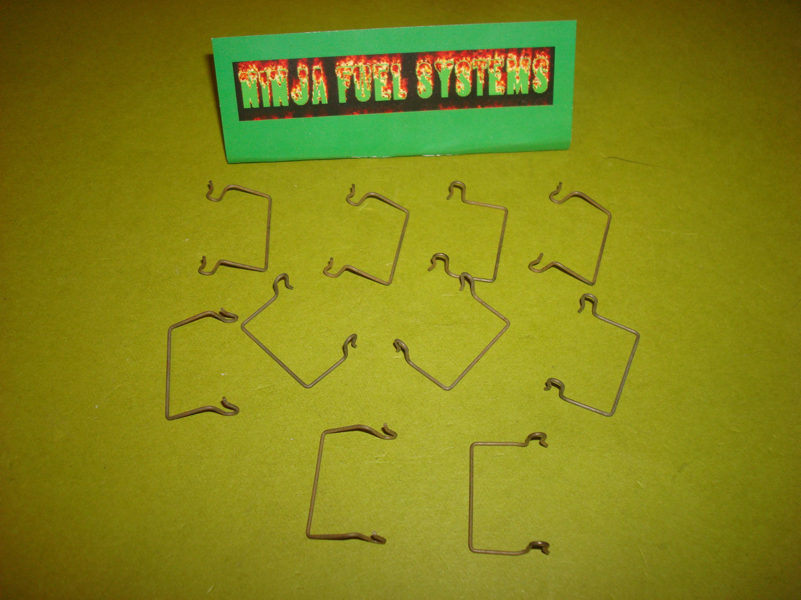 AUTOLITE MOTORCRAFT FORD 2100 4100 CARBURETOR FLOAT PIN RETAINER 10 PACK TYPE 1