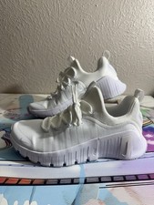 Nike Free Metcon 6 Triple White Platinum Tint FJ7126-101 Women's Sz 9.5/Men  s 8