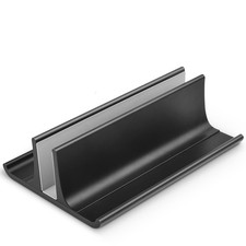 Vertical Laptop Stand, Aluminum Holder Adjustable Desktop Laptop Dock up to ...