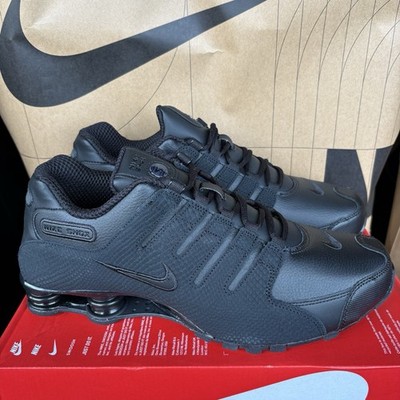 NEW Nike Shox NZ Triple Black NBY 378341-001 Men's Size 11.5 | eBay