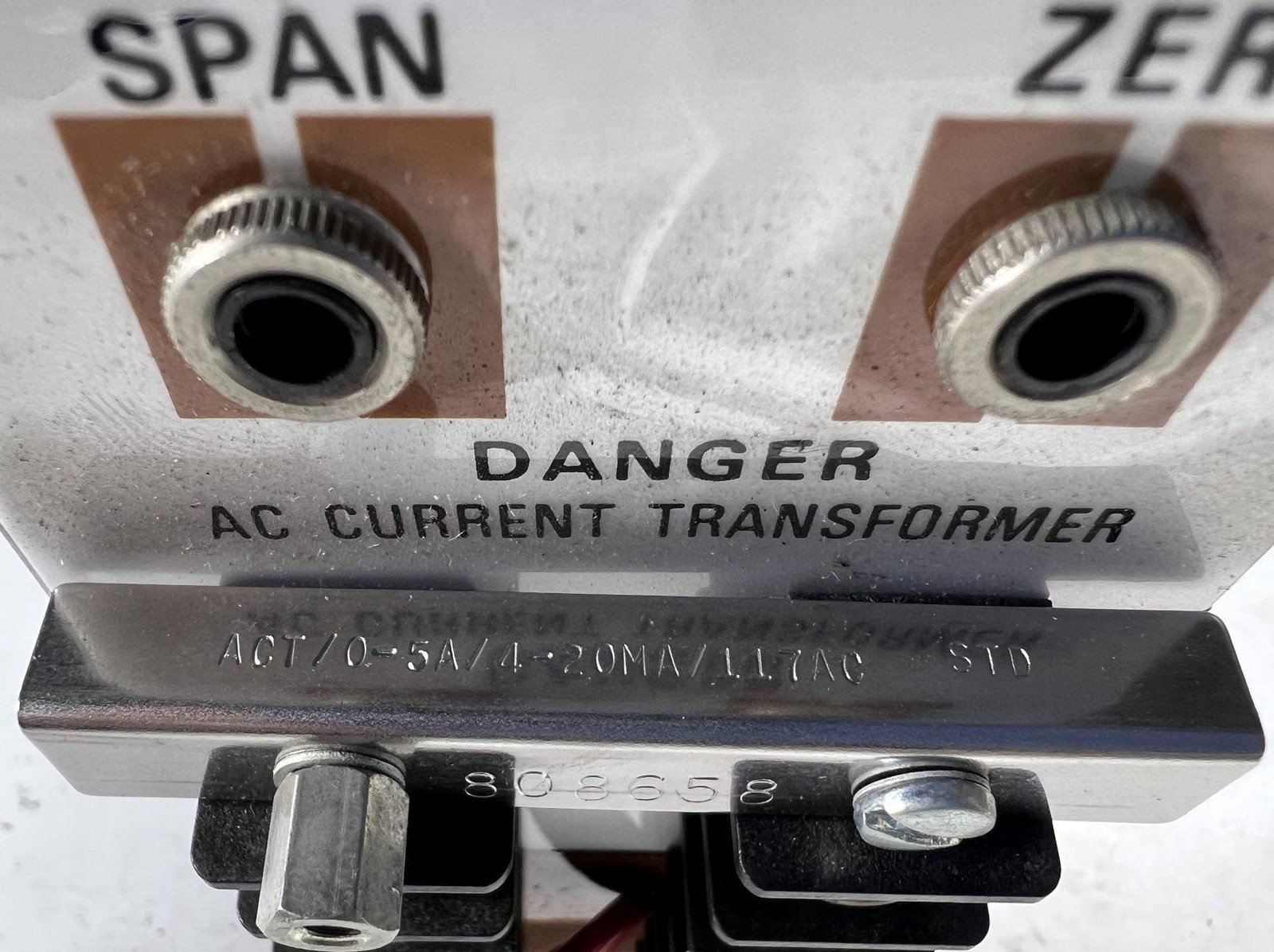 Moore Industries ACT AC Current Transmitter ACT/0-5A/4-20MA/117AC Transformer