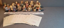 VTG 1997 Goebel Berta Hummel "Celebration of Life" Collection 12 Ornaments & COA