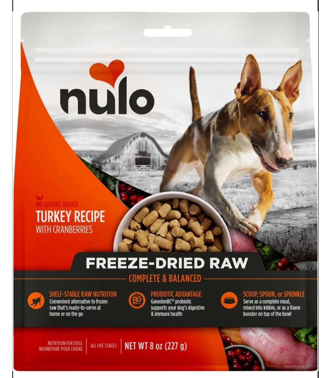 Freeze-Dried Raw Turkey & Cranberry Dog Food Topper