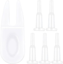 Versatile Yoga Ball Plug Kit for Fitness  More - 5 Piece Durable Plastic Set