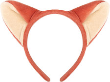 Fox Ears Headband Fox Ear Hairband Furry Animal Ears Headbands Halloween Costume