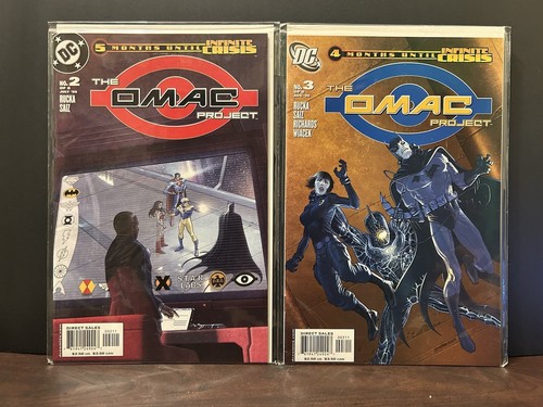 The Omac Project #1-6 + Special +1 2nd Print Infinite Crisis 8 Book Lot 2005 - Picture 2 of 4