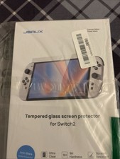 JSAUX TEMPERED GLASS SCREEN PROTECTOR F/ SWITCH2 ULTRA CLEAR 9H HARDNESS