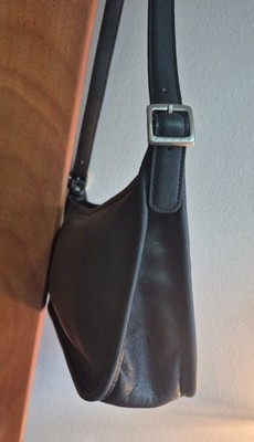 Vintage COACH Audrey Zip Bag #9071 Black Glove-Tanned Leather USA