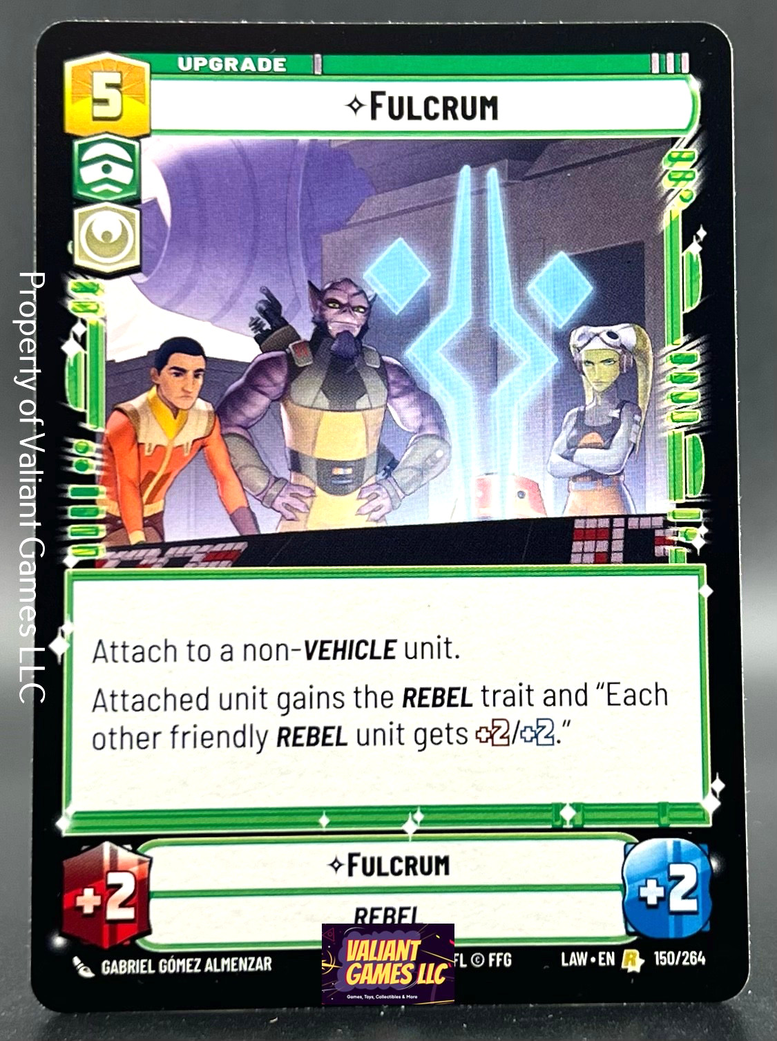 Fulcrum #150 Star Wars Unlimited: Lawless Time trading card — raw and PSA graded price guide