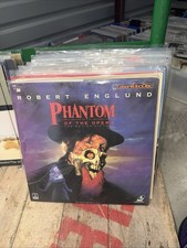 The Phantom of the Opera 1989 Laserdisc LD Japan Robert Englund ASLF-1001 W/ Obi