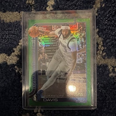 Topps 2025-26 Anthony Davis #169 Green Parallel 59/99 Mavericks