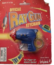 Raygun Keyring 1999 Vintage Toy Unopened