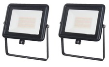 LED Floodlight CCT 20W Black Brackenheath BR3020 3000k 4000k 5000K  x 2 Quantity