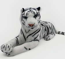 Tiger Tale Toys Viahart White Tiger Stuffed Animal Plush 2017 Excellent Cond