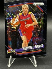 2025 Panini Prizm Michele Timms Black Velocity Prizm /39 SP