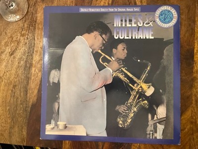 Miles Davis John Coltrane Miles & Coltrane LP Columbia Jazz Masterpieces CJ 4405