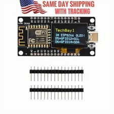 NodeMCU ESP8266 Dev Board 0.96'' OLED Display Compatible with Arduino IDE USA