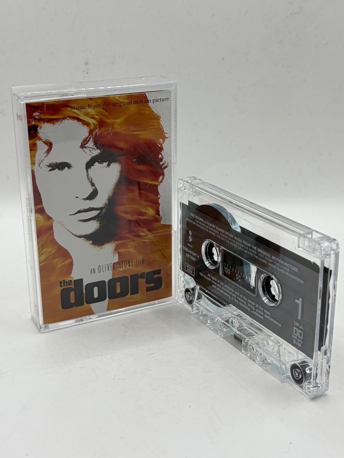 The Doors - Oliver Stone Soundtrack - Cassette Tape (1991) Album OST
