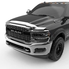 EGR 302864 Superguard Hood Guard Bugdeflector Chrome for 19-23 Ram 2500/3500