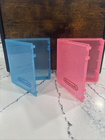 Tetris 1 and Tetris 2 Nintendo NES Puzzle Game Cartridges & Nintendo Hard Cases