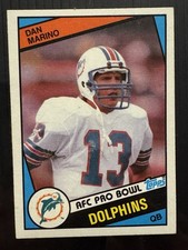 1984 Topps - Dan Marino #123 (RC)
