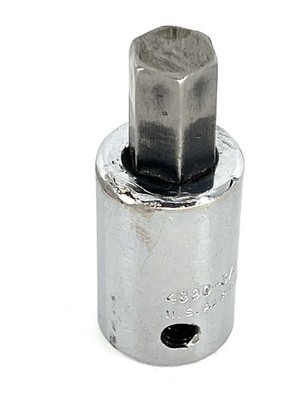 Proto 4990-3/8 3/8'' Shallow Hex Bit 3/8'' Drive made in USA in great shape