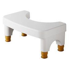 Toilet Stool Squat for Adults, Adjustable Poop Stool for Bathroom-6", 7", 8" ...