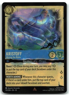 Kristoff - Mining the Ruins 159/204 (NM) - Whispers in the Well - Cold Foil