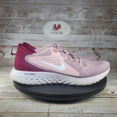 Nike Legend React Sneakers Womens 10 Plum Chalk True Berry Walking Running Shoes