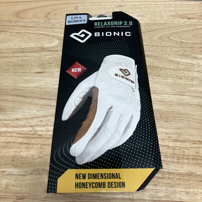 Bionic Gloves Womenss Relax Grip 2.0 Golf Glove Right Hand Small Caramel DMG PKG