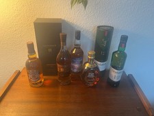 Whisky: Glenmorangie 18, Glennfiddich 12, Talisker Skye, Chivas 12, Dimple