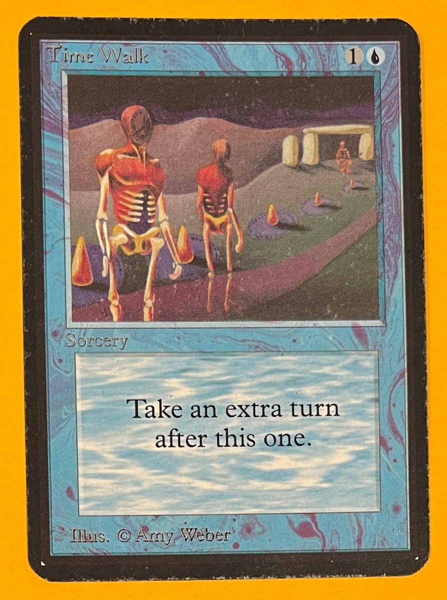 MTG TIME WALK (Ink) Alpha (OldManMTG 011-209) | eBay