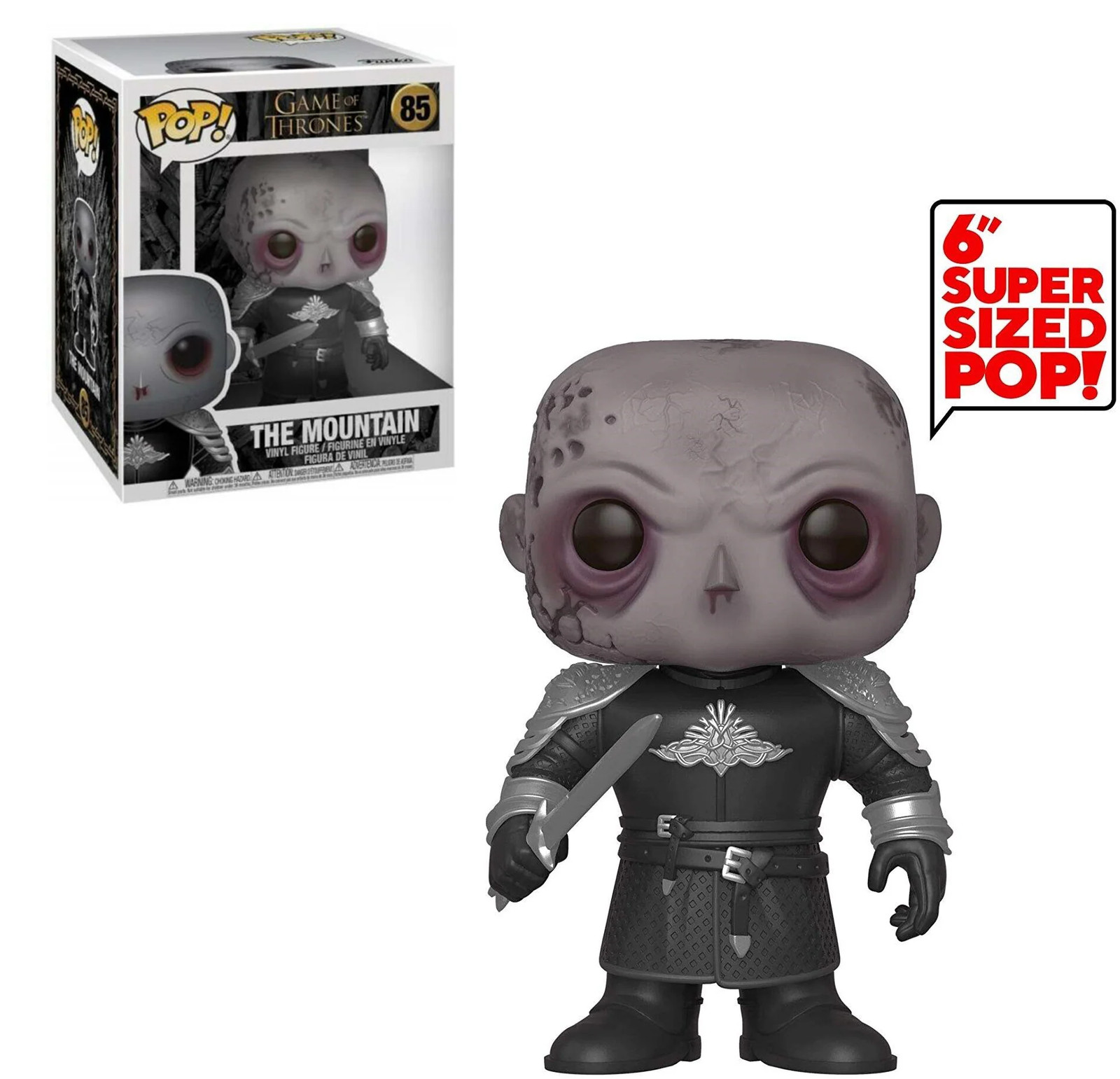 Funko Pop Super Game of Thrones The Mountain 85 grande figurine de collection