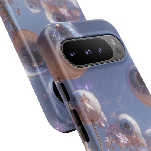 Blossom Surreal Flower Eyeballs - Phone Cover Case for iPhone, Galaxy, Pixel - 第 127/257 張圖片