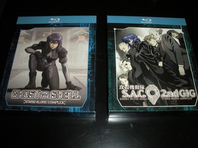 Blu-ray GHOST IN THE SHELL STAND ALONE COMPLEX Staffel 1 + 2 Collector's Edition