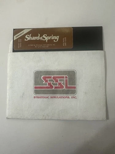 Shard of Spring SSI 1986 Commodore 64/128 C64 Disk untested