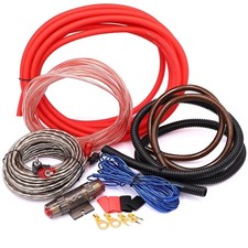 4 Gauge Audio Amplifier Installation Wiring Systems KIT,Make Connections