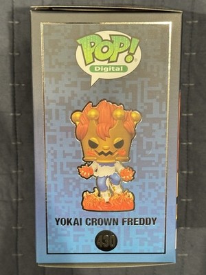 Funko Pop Digital LE 886 Yokai Crown Freddy Funko Glows In Dark