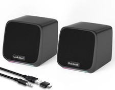Computer Speakers,Computer Speakers for Desktop Pc,Desktop Speakers,Small Comput