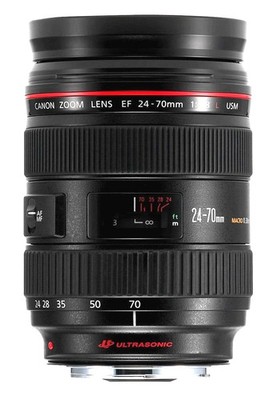 (Open Box) Canon EF 24-70mm f/2.8L USM Telephoto Zoom Lens