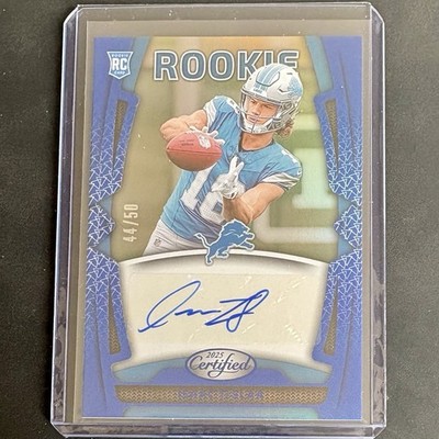Certified 2025 - Isaac TeSlaa Rookie Signatures Mirror Blue AUTO /50