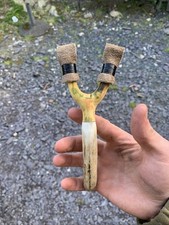 Deer Antler Catty With Rams Horn Cap