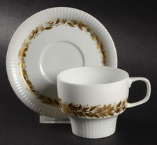 Rosenthal - Continental Golden Leaves Cup & Saucer 10503526