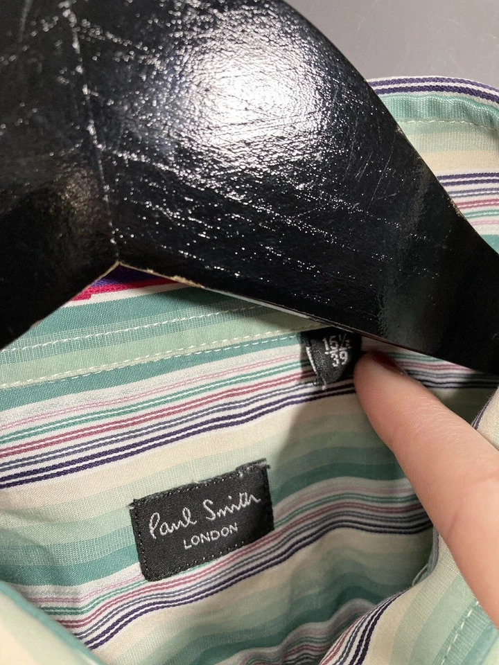 Camisa PAUL SMITH - Talla 15.5 - Rayas - Excelente Estado - Hombre’s Foto 2 de 3