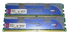 4GB (2x 2GB) Kingston HyperX KHX6400D2K2/4G 1.85V DDR2 Desktop RAM
