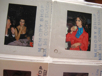 SOPHIA LOREN - 4 x Pressedia - Presse Dia Pressefoto Dias Slide Candid