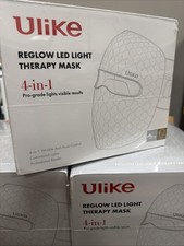 Ulike ReGlow LED Light Therapy Mask, Red Light Therapy for Face, 4 Modes with Re