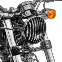 Scheinwerfer Grill Motorrad Craftride Schwarz DK2706